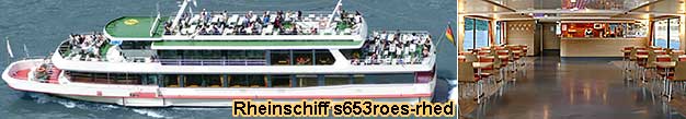 Schiffsrundfahrt Rheinschifffahrt Rdesheim, Bingen, Assmannshausen, Burg Rheinstein