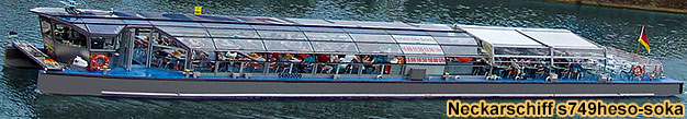 Solarschiff Heidelberg Neckarschifffahrt